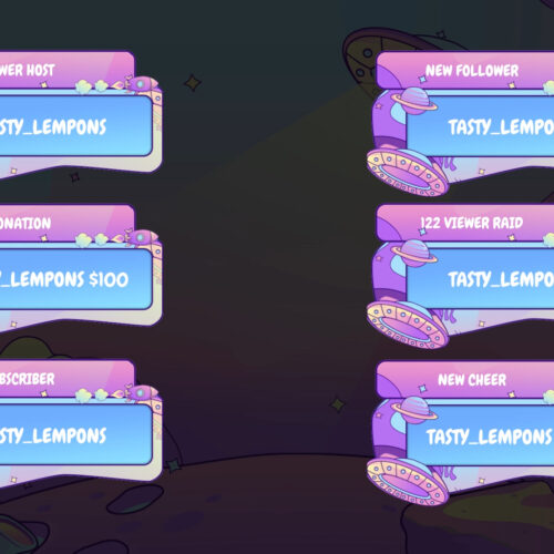 Trippy Twitch Alerts