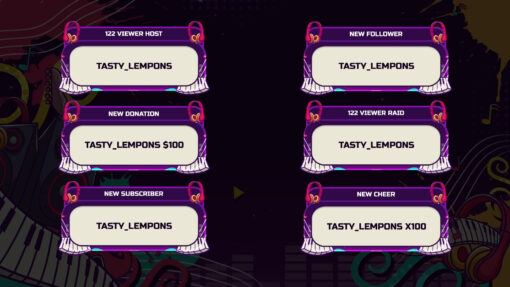 Music Twitch Alerts