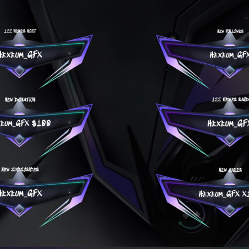 Purple Twitch Alerts