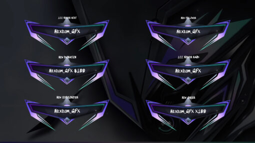 Purple Twitch Alerts