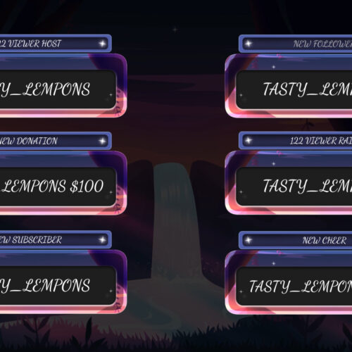 Fantasy Twitch Alerts