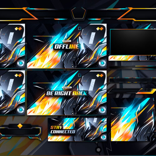 electricity twitch overlay