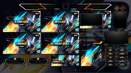 electricity twitch overlay