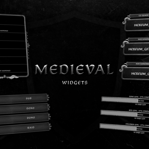 medieval widgets