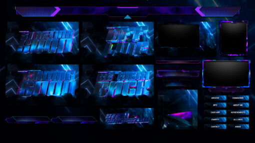 abstract twitch overlay contents