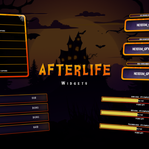afterlife streamlabs widgets