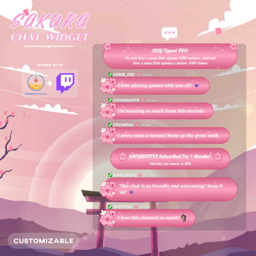 sakura chat widget thumbnail